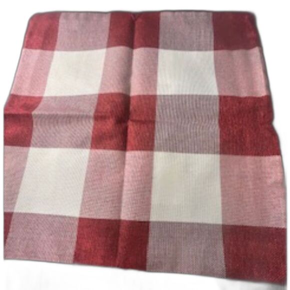 NWT Fixwal Set of 4 Farmhouse Buffalo Plaid Pillow Covers - Picture 2 of 5